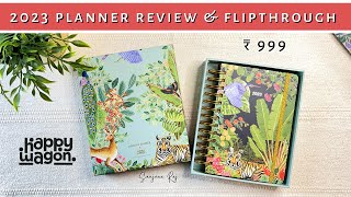 Botanical Story Planner 2023 | Happy Wagon Planner 2023 | Review + Flip-Through | Sanjana Raj