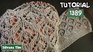 Descubre cómo tejer este impresionante PUNTO FANTASÍA con este tutorial de tejido a Dos Agujas