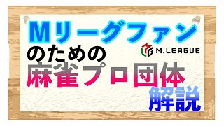 【Mリーグ】Mリーガーたちが所属する「プロ団体」の違いやルールを解説