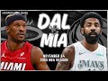 Dallas Mavericks vs Miami Heat Full Game Highlights | Nov 24 | 2025 NBA Season