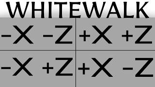 WHITEWALK- 1 million studs on every diagonal axis!