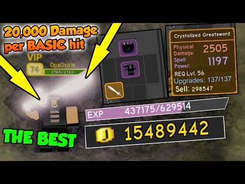 The Best Possible Loadout In Dungeon Quest Roblox - roblox dungeon quest best spell for mages