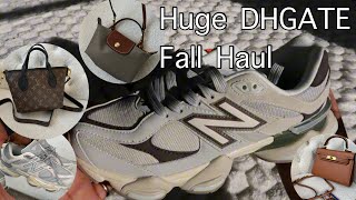 Huge DHgate Fall Haul 2024 | New Balance 9060, LV, Long Champ Le Pliage and More