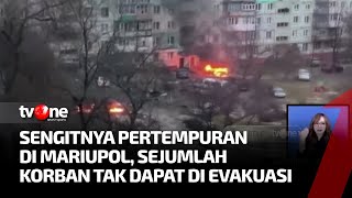 Rusia Serang Ukraina, Pertempuran Sengit Terjadi di Wilayah Kota Pelabuhan Mariupol | Kabar Pagi