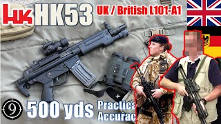 HK53 / L101A1 🇬🇧 to 500yds: Practical Accuracy [Feat Jonathan Ferguson / Royal Armouries]