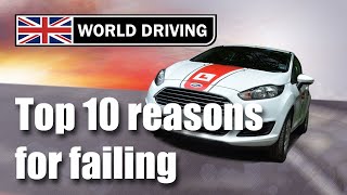 NEW! Top 10 Reasons for Failing the UK Driving Test 2024