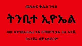 AMHARIC AUDIO BIBLE  / ማራናታ ንባብ / ትንቢተ ኢዮኤል