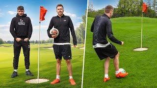 CAN WE BEAT THE WORLD'S BEST FOOTGOLF PLAYER?