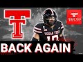 Texas Tech LB Jacob Rodriguez announces his return for a final year in Lubbock