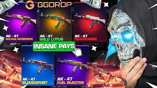 GGDROP AK-47 CASE PAYING ALWAYS GOOD !? | GGDROP PROMO CODE 2024 | GGDROP CASE OPENING 2024|