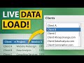 Turn Excel Into a Real Application with Live ListBoxes