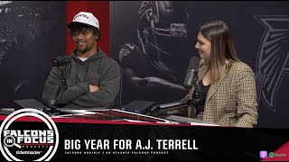 Getting to know what drives A.J. Terrell Jr. | Falcons in Focus Podcast