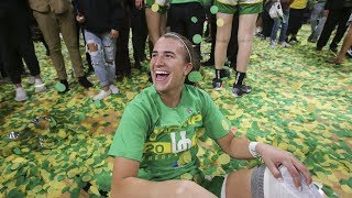 Clean sweep: Sabrina Ionescu is unanimous Player of the Year after winning Wooden Award