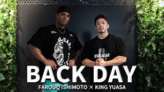 IFBB PROファルーク選手の背中トレーニングしてみた！