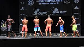 Muscular Mens Physique Finale @Int  Deutsche Meisterschaft 2017