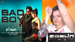 Saaho: Bad Boy Song | Prabhas, Jacqueline Fernandez | Badshah, Neeti Mohan | REACTION!!| Indi Rossi
