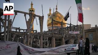Video shows destruction at a Shiite religious complex in Zanjan, iIan