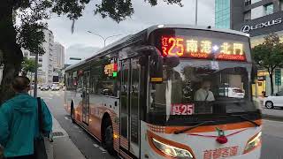 首都客運紅25 EAL-3177華德電巴低地板公車 @BUSFan-206 拍攝