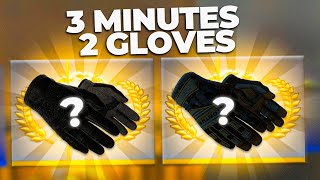 He unboxed 2 Gloves in 3 Minutes...