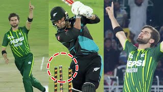 Shaheen Shah Afridi's First Over Wicket Obsession | Pakistan vs New Zealand | 1s