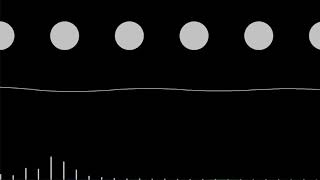Music Visualization with Processing 3 - Intrigued Brain --- First Version