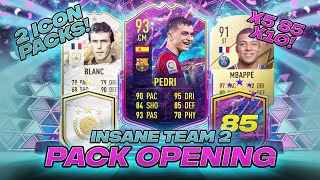 OPENING 85+x10 PACK FOR FUTURE STAR TEAM 2 SWAPS! #FIFA22 ULTIMATE TEAM