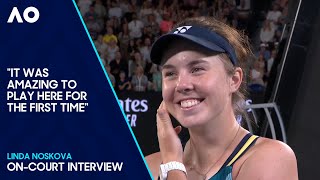 Linda Noskova On-Court Interview | Australian Open 2024 Third Round