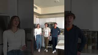 Kitchen harmony, Stay Here Longer #singing #singingreels #singingvideos #siblings #originalsong