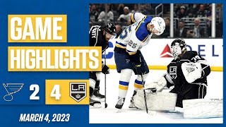 Game Highlights: Kings 4, Blues 2