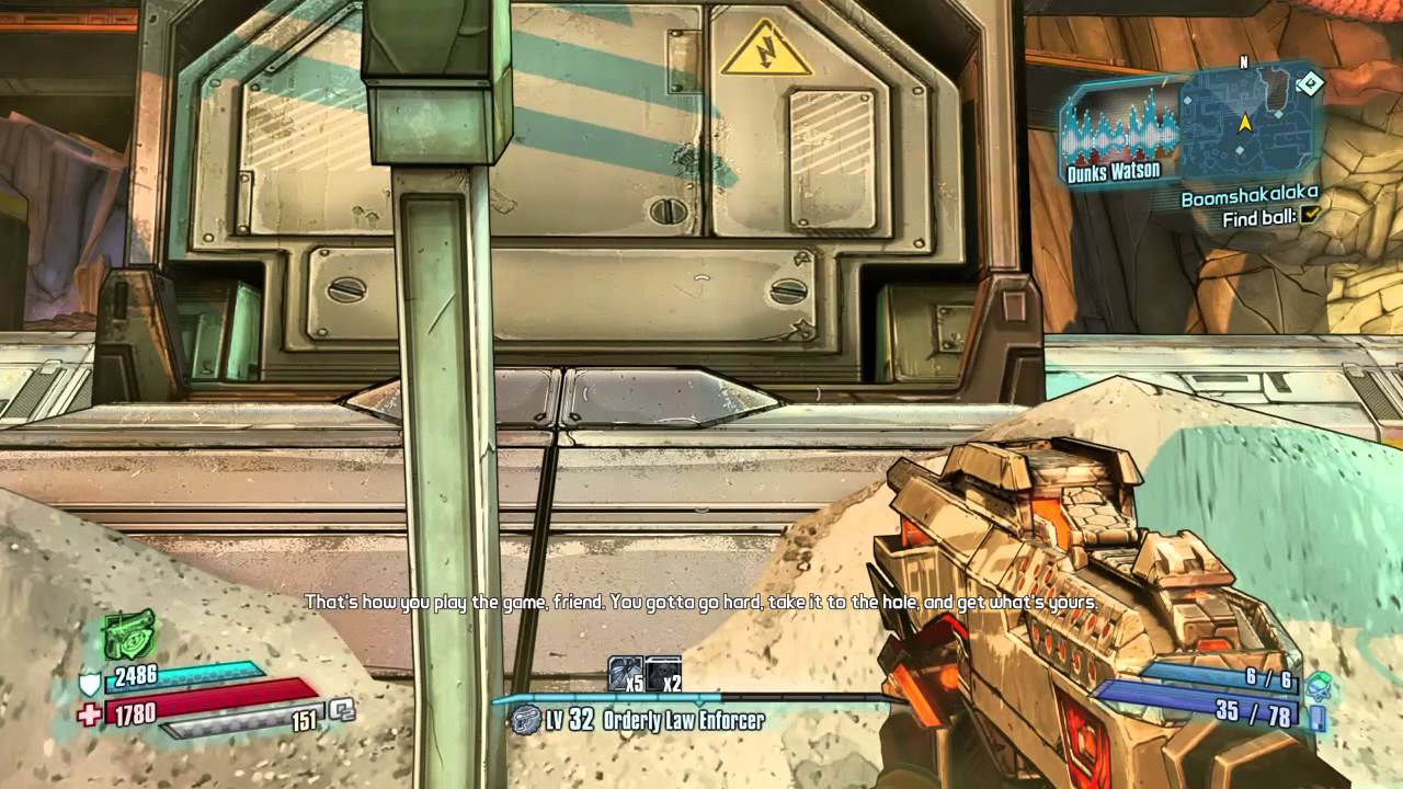 Borderlands B-Ball Funniest Mission In Pre Sequel! - YouTube