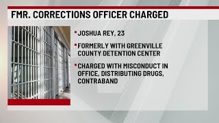 Greenville Co. correctional officer accused of giving drugs, other contraband to inmates