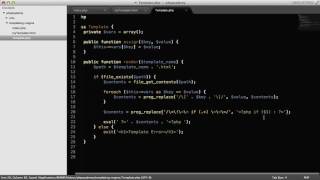 PHP Tutorials Create a Template Engine Part 2 2