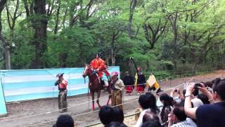 Yabusame Shinji - procession before archery