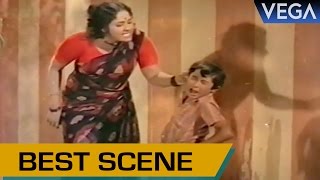 Mayor Meenakshi Tamil Movie || K.R.Vijaya Hits The Kid For Showing Indescency ||  Best Scene