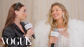 Gisele Bündchen is Wearing the Same Dress She Wore 16 Years Ago | Met Gala 2023