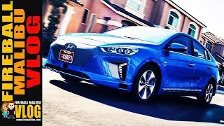 2017 HYUNDAI IONIQ ELECTRIC - FIREBALL MALIBU VLOG 657