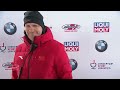 whistler bmw ibsf world championships 2019 women s bobsleigh heat 1 ibsf official