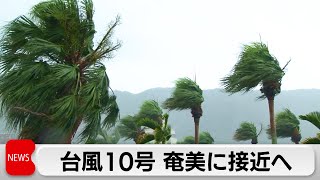 台風10号 奄美に接近へ　東海地方に線状降水帯の恐れ　新幹線は計画運休などの可能性