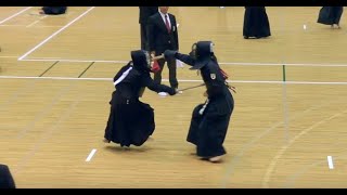 第19回全日本短剣道大会 団体戦 女子の部 準決勝 第二試合 Tankendo