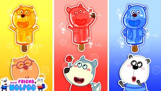 Wolfoo and Friends | Whose ice cream is better? | Funny Stories For Kids | Kids Videos