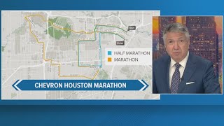 Chevron Houston Marathon causes street closures on Sunday