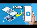 How To Login On Telegram With QR Code Scanning  (EASY GUIDE!)