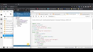 Socket programming with Python-Part 2 || Server Client Programming || Chat bot with laptop to mobile