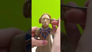 Making Android Megan from Horror film M3GAN ► EASY Clay #shorts