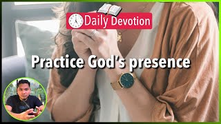 S2-Day 155: Practice God's presence - Matthew 27:50-54 (5 am Daily Devotion)