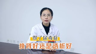 得了尿毒症，换肾好还是透析好？关键还要看这3点