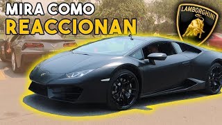 RECOJO A MI AMIGO DE SU ESCUELA EN UN LAMBORGHINI *se salio de control* || ALFREDO VALENZUELA