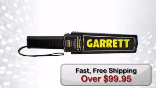 Garrett Superscanner V Security Metal Detector Wand - metaldetector.com