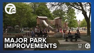 Detroit reveals $4M in improvements to Clark Park, which is now considered ADA friendly