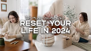 15 Easy Ways To RESET Your Life For 2024 💫